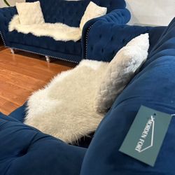 Royal Blue Couch’s 