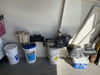 Used swimming pool pumps starting at 100.00