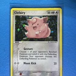 Clefairy 59/112 HOLO Vintage Pokemon 2004 EX FireRed & LeafGreen NM/M Mint