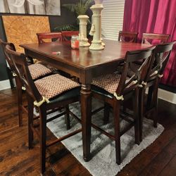 High Top Pub Table and Chairs 