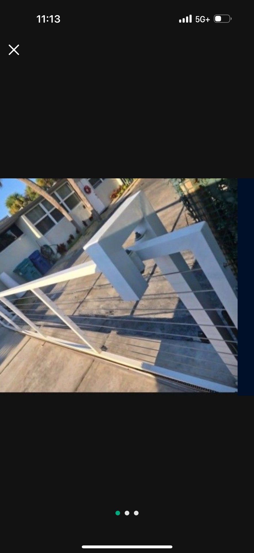 FENCE ALUMINIUM WHITE