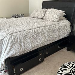 Storage Bed. Mattress Included