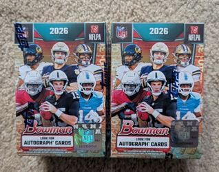 Topps NFL 2026 Bowman Value Blaster Boxes