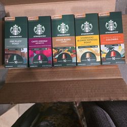 5 STARBUCKS NESPRESSO FLAVORS OF COFFEE