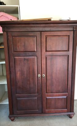 Antique computer or tv section