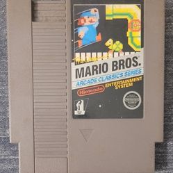 NINTENDO NES: THE ORIGINAL MARIO BROS ARCADE CLASSICS SERIES 