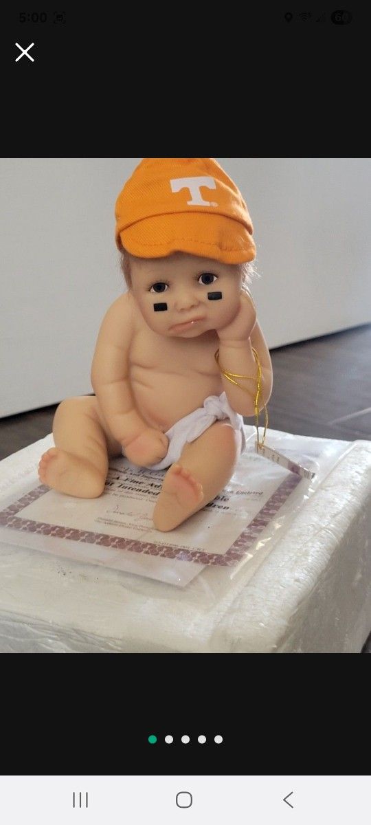 Baby Ashton Drake Tennessee Volunteers Collectible