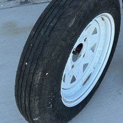 New tire and new rim 12’