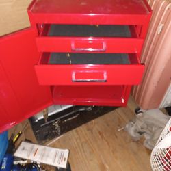 Two Drawer Tool Box With Lock