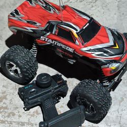 Rc Traxxas Stampede Truck In Working Condition 
