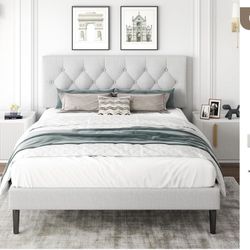 Almost New Queen bed 