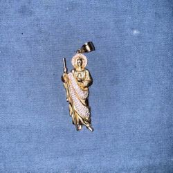 14k San Judas Pendant