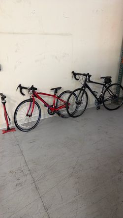 2 Fuji bikes