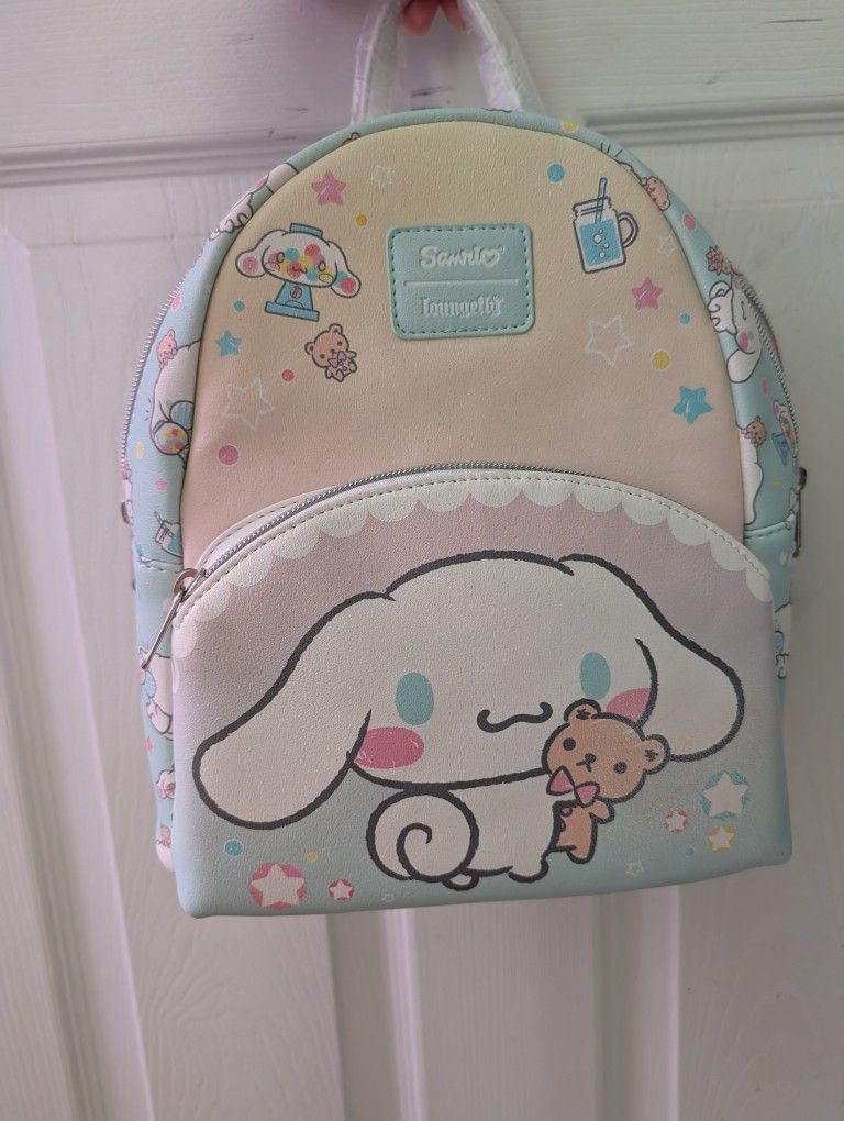 cinnamoroll Loungefly Backpack + Wallet