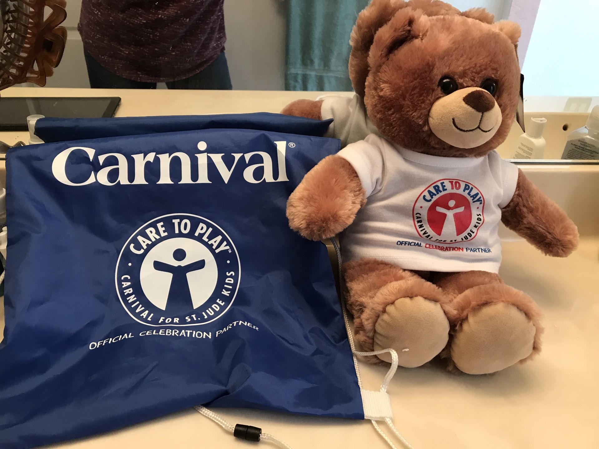 Build A Bear in Carnival Cruisline Tshirt