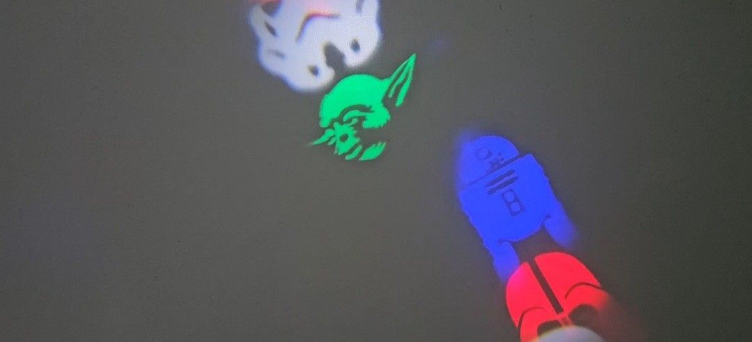 Star Wars, Whirl-A-Motion, Light Show Projection, Disney