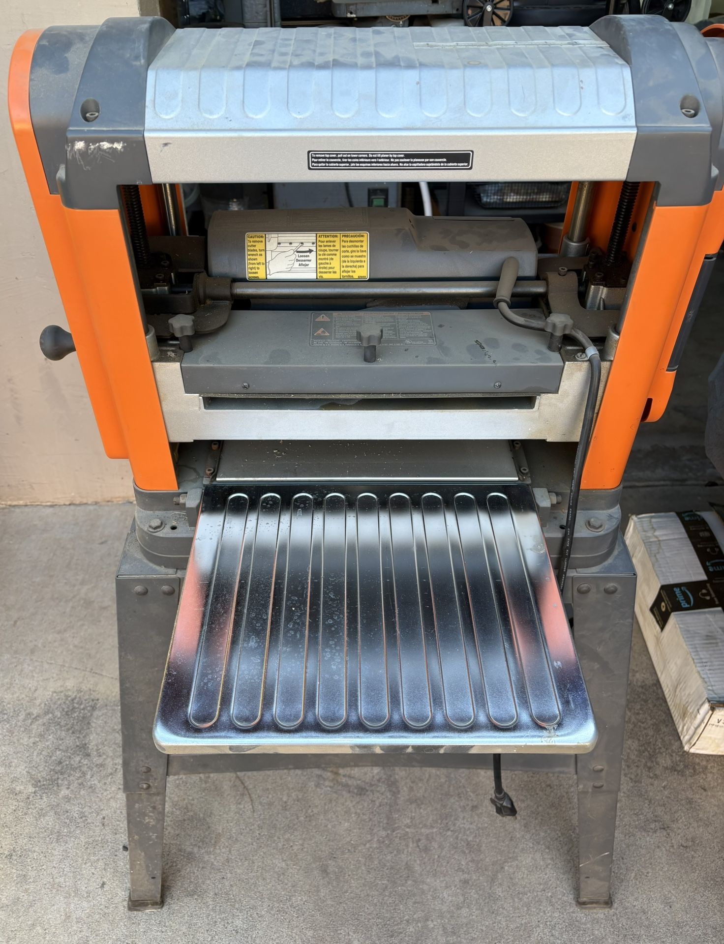 Rigid planer 15 AMP With Stand