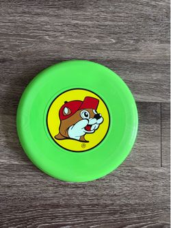 Buc-ee's Lime Green Frisbee