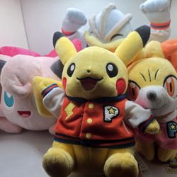 Pokemon World Championships 2025 Anaheim All 4 Plush Complete Set! 