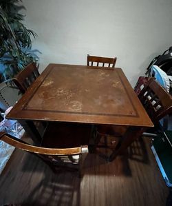 Dining Table (38x38x 36-Height ) with 4 Chairs
