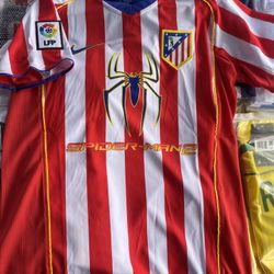 Retro Atletico Madrid Spider-Man 2 Soccer Jersey