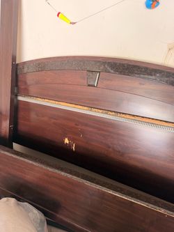King size bed frame
