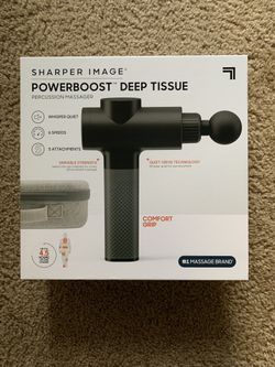 Sharper Image Powerboost Massaging Gun