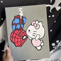 Hello Kitty X Spider Man🕷️🌸