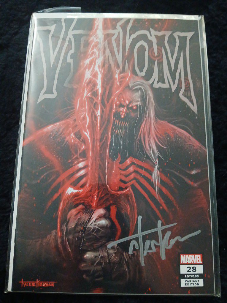 Venom #28 Signed Tyler Kirkham