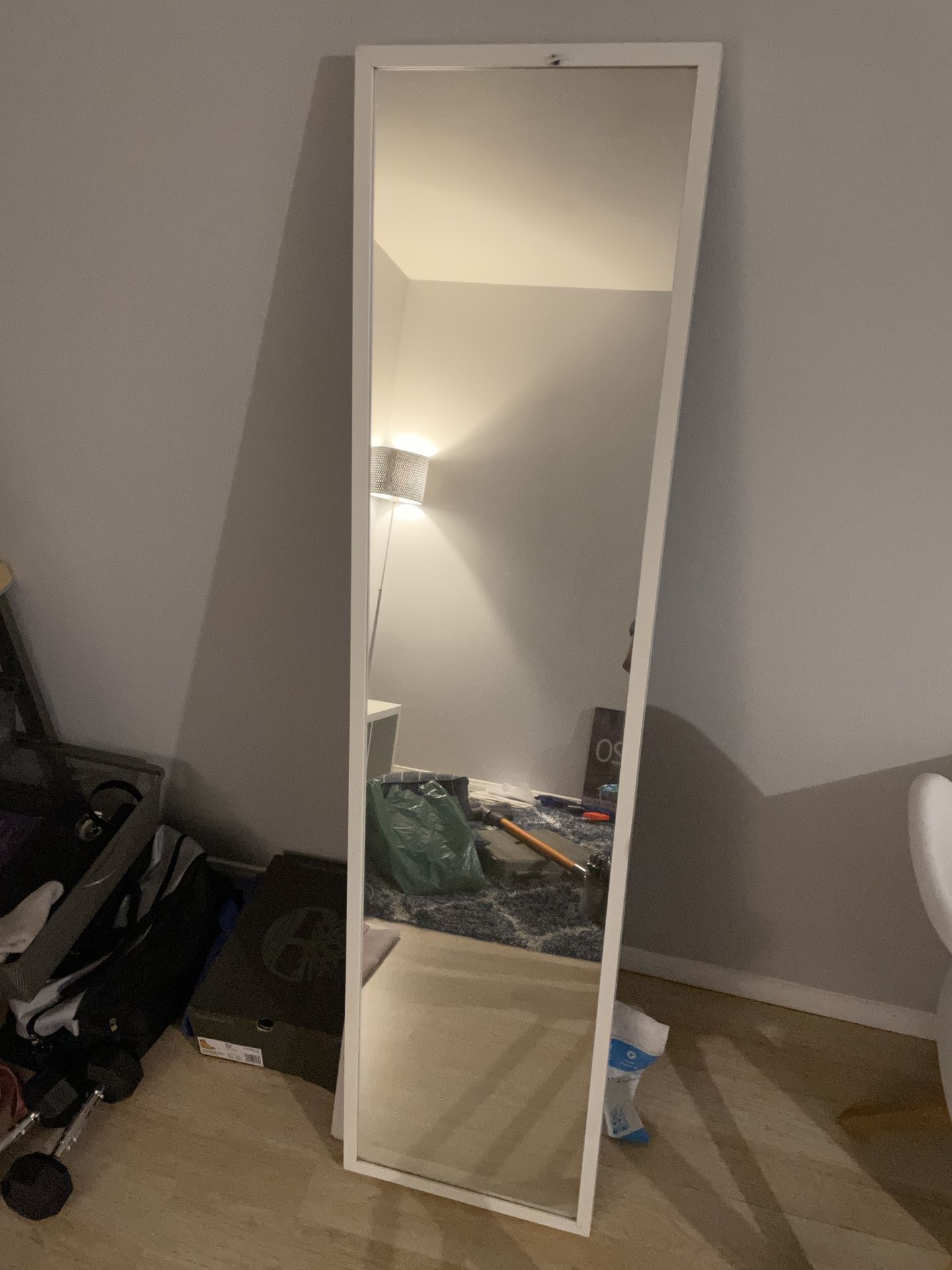 Standing Mirror IKEA White