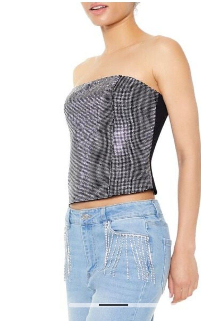 Sparkly Tube Top