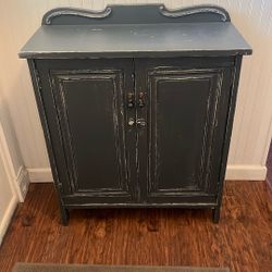 Cabinet And Mirror