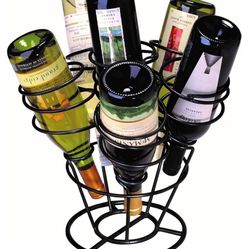 Black Wine Rack