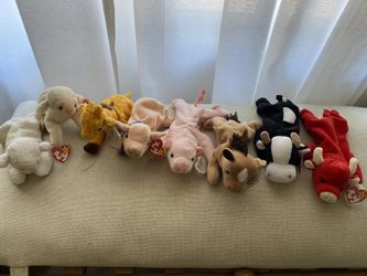 Original Beanie Babies - Farm Animals 