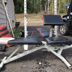 Boflex Bench, And Adjustable Weight Bench Both For $100