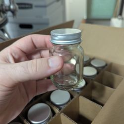 2 oz Jars, 12 Total, NEW Never Used