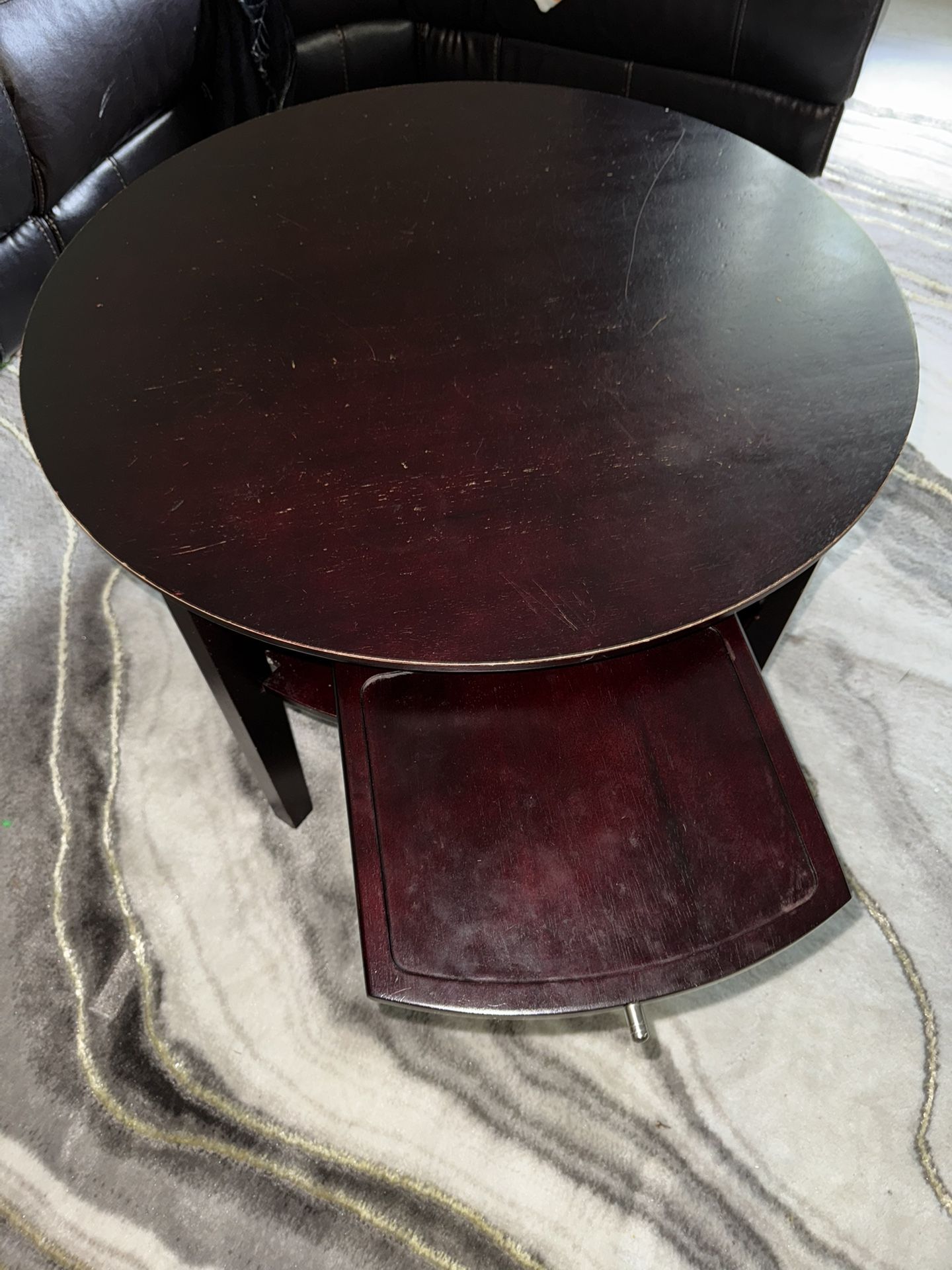 Cherry Wood Coffee Table