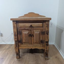 Vintage Western Night Stand 