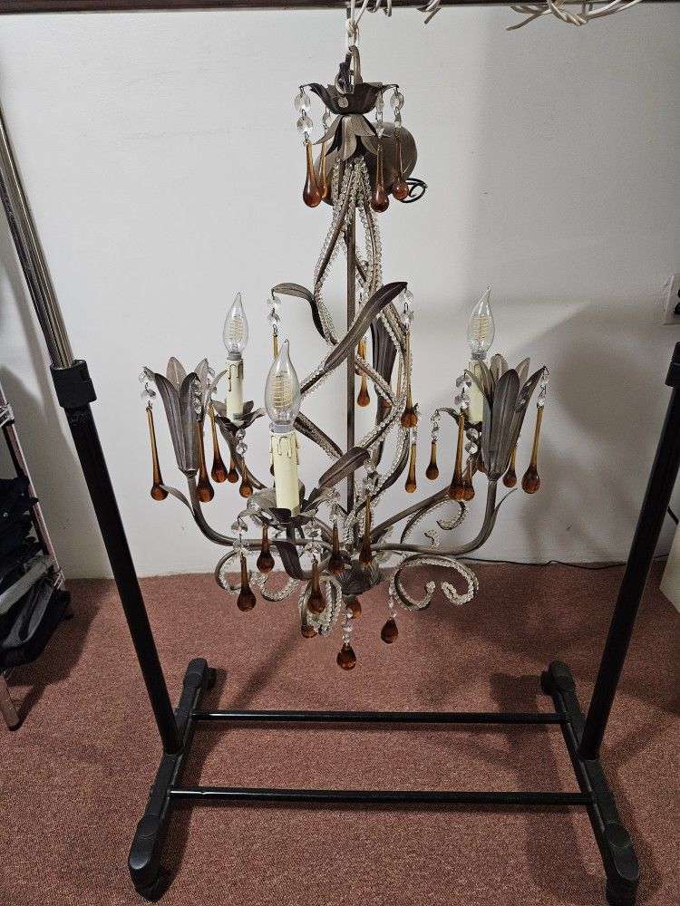 2 Vintage Chandeliers