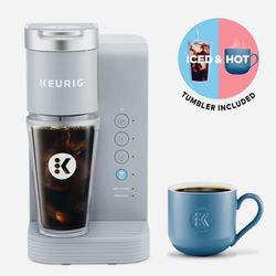 Keurig k iced essentials hot & iced coffee maker with free tumbler