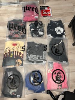 godspeed/hellstar/denium tears/asics (READ DESC)