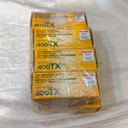 Kodak TX  400, Five (5) Pack 