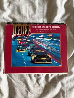 Driver Journal The Official 1994 Racing Scorebook Nascar