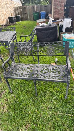 Gorgeous wrought-iron set
