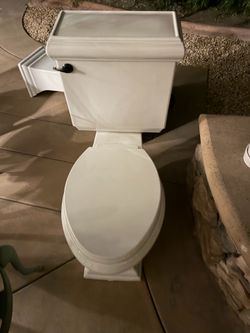 Kohler toilet and sink