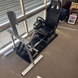 Playseat & Thrustmaster Driving Chair & Controls