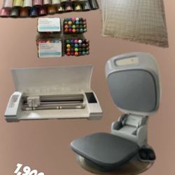 Industrial Cricut Heat Impress With Cameo Silhouette Bundle