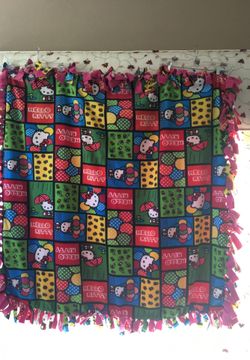 Hello Kitty Homemade Blanket