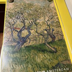 Poster from the van Gogh Museum in Amsterdam Orchard in Blossom Vincent van Gogh