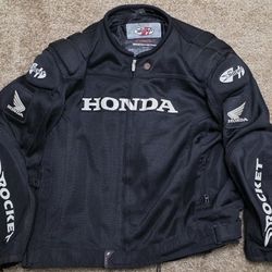 Joe Rocket Honda Motorbike Jacket Men's US 2XL